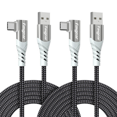 Fasgear Short USB C to Micro USB Cable 1ft/30cm - 1 Pack USB 2.0 Type C to  Micro USB Cable Support Data Sync & Charging Compatible with MacBook