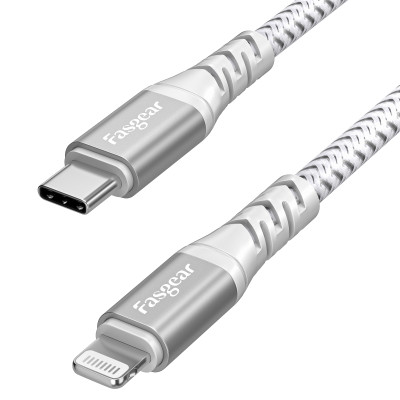 Fasgear 3ft Type C to USB B Cable Nylon Braided 2.0 Printer Scanner Cord  with Metal Connector Compatible with AiO, HP, Canon, Samsung Printers and