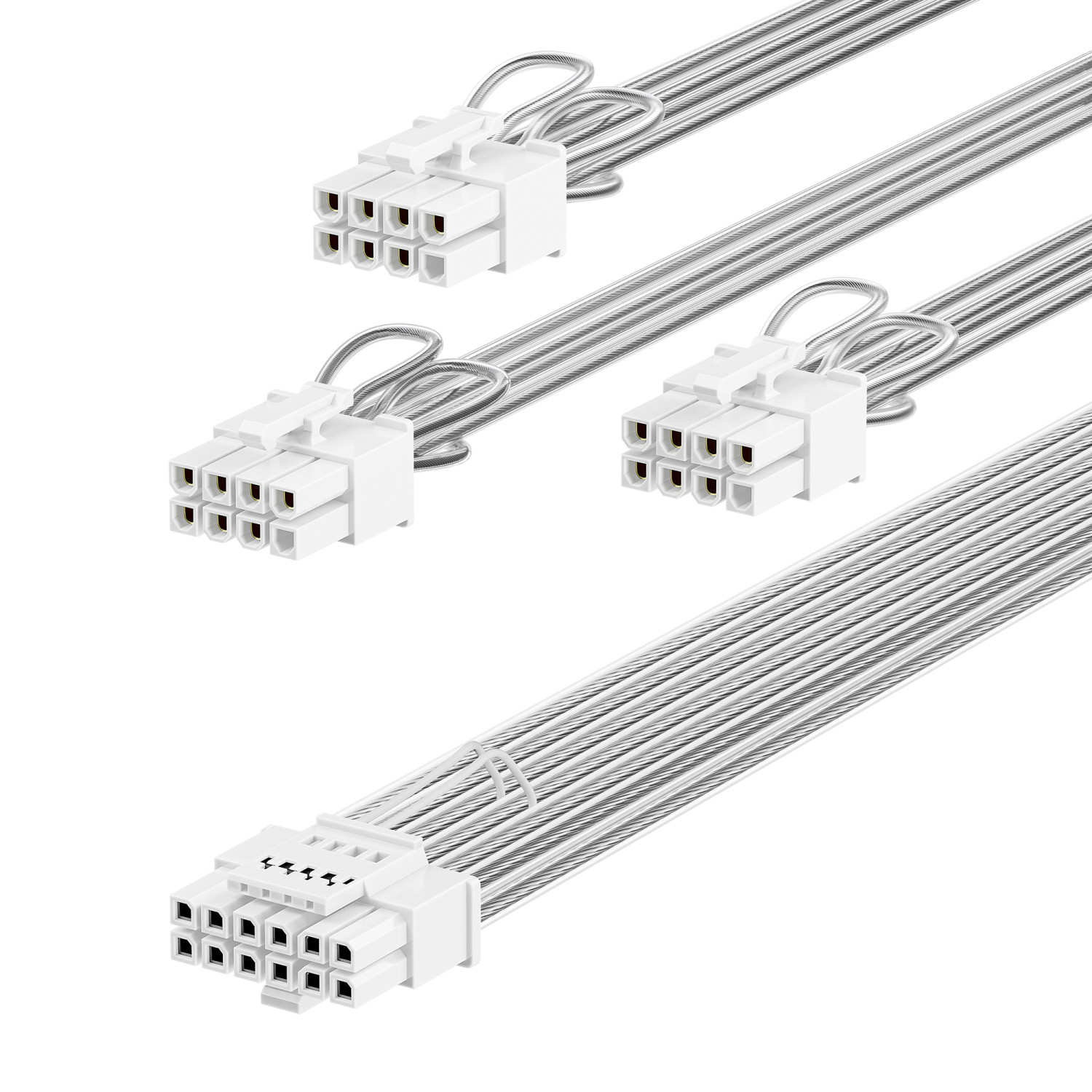 Fasgear PCIe 5.0 GPU Power Cable Sleeved 70cm 16pin(12+4) 12VHPWR