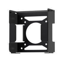 Fasgear Mac Mini M4 Mount Pure Aluminum VESA Mount Monitors Mounting Bracket with Anti-Theft Function, Metal Wall Mounted VESA Compatible with Mac-Mini M4 Pro 2024