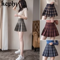 Harajuku Preppy загварын юбка, өхөөрдөм японы сургуулийн охидын юбка дүрэмт хувцасны юбка богино юбка