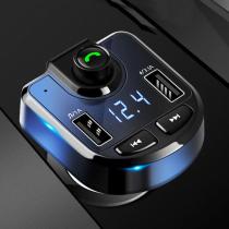 ШИНЭ Car Fm дамжуулагч LCD MP3 тоглуулагч утасгүй Bluetooth хүлээн авах автомашины хэрэгсэл 3.1А хурдан USB гар үнэгүй USB цэнэглэгч FM модулятор