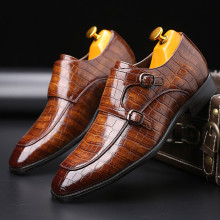 Merkmak эрэгтэй брэндийн арьсан албан ёсны гутал албан ёсны гутал Оксфордын загварын чимэг гутал Гоёмсог ажил томилсон гутал Гутал