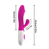 Эмэгтэйд зориулсан Vibrator G спот Dildo хос чичиргээний эмэгтэй үтрээ Clitoris силикон Усны хамгаалалттай насанд хүрэгчдийн секс тоглоом 30 Хурд
