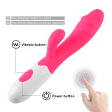 Эмэгтэйд зориулсан Vibrator G спот Dildo хос чичиргээний эмэгтэй үтрээ Clitoris силикон Усны хамгаалалттай насанд хүрэгчдийн секс тоглоом 30 Хурд