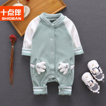 Baby Jumpsuit Хаврын Хувцас Нялх Хүүхэд 0-3-6 Сартай Нярай Хүүхэд Романтик Нялх Охин Нялх Намар Гарч Байна