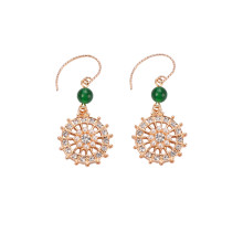 S925 Sterling Silver Зүүний Ээмэг 2020 Шинэ Загварын Жижиг Ээмэг Эмэгтэй Солонгосын Даруу Цэвэр Улаан Дэлбэрэлт Чих Клип Үнэт Эдлэл