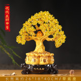 Citrine Fortune Модны Дарс Кабинетийн Чимэглэл Гэрийн Зочны Азтай Feng Шуй Мөнгөний Мод Бүтээлч Нээлтийн Бэлэг