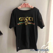 Gucci Хатгамал Цуврал Бар, Эрэгтэй, Эмэгтэй Цамцны Хатгамал Цуврал Цаана Улаан, Ногоон Өнгийн Тууз Logo Бичжээ