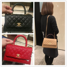 Chanel / Chanel Багийн Коко Бариул Уут Алмазан Шалгах Гинжин Мор Мөрөн Элч Багийн Эмэгтэй цүнх