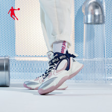 Жордан Сагсан Бөмбөгийн Эмэгтэйчүүдийн Breathable Шаахай Эмэгтэйчүүдийн Гутал Өндөр Дээд 2020 Шинэ Спорт Гутал Эмэгтэй Оюутны Гутал Спортын Гутал