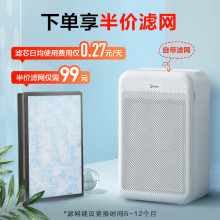 Midea Агаар Цэвэршүүлэгч Нь Формальдегидээс Гадна Утаа, Ариутгал, Үнэр, Үнэргүйжүүлэлтээс Гадна Жижиг Унтлагын Өрөөтэй Тамхи Татах Олдвор Юм.