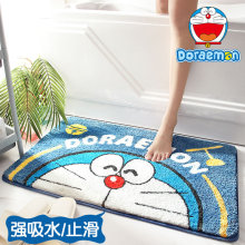 Doraemon Угаалгын Өрөөний Шингээгч Шалны Дэвсгэр Угаалгын Өрөөний Хальтиргаагүй Дэвсгэр Ариун Цэврийн Өрөө Хурдан Хатаадаг Гэрийн Шалны Дэвсгэр