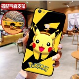 Vivo Pikachu X7plus Гар Утасны Бүрхүүл X6splus Силикон Уналтын Эсрэг X6a Бүх Зүйлийг Багтаасан Хажуугийн Бүрхүүл X6d Зөөлөн Бүрхүүл Цэвэр Улаан Телескоп Аюулгүйн Дэрний Хаалт Бүтээлч Хүүхэлдэйн Киноны Хос Эрэгтэй, Эмэгтэй Анимэ Pokémon