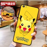Vivo Pikachu X7plus Гар Утасны Бүрхүүл X6splus Силикон Уналтын Эсрэг X6a Бүх Зүйлийг Багтаасан Хажуугийн Бүрхүүл X6d Зөөлөн Бүрхүүл Цэвэр Улаан Телескоп Аюулгүйн Дэрний Хаалт Бүтээлч Хүүхэлдэйн Киноны Хос Эрэгтэй, Эмэгтэй Анимэ Pokémon