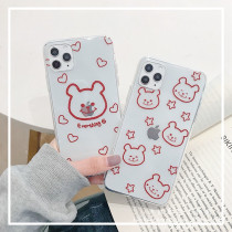 Ins Love Bear Нь Apple 11Pro / Max / 7 / 8Plus / Se2 Хүүхэлдэйн Гар Утасны Хайрцаг Xs / Xr Хөөрхөн 9.9-Д Тохиромжтой.