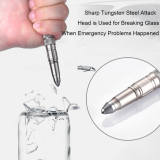 With LED Light and Knife Functional Self Defense Tactical Pen