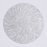 Round hollow pvc placemat coaster insulation pad