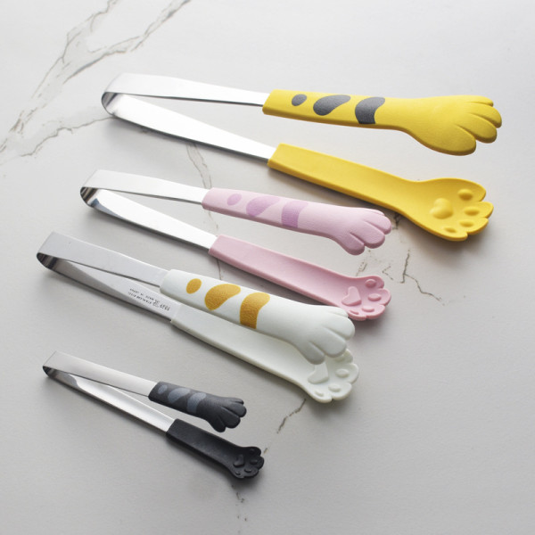 Creative cat claw cute food clip bread clip stainless steel dessert clip