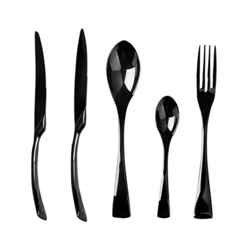Kaya Cutlery Set Black Color