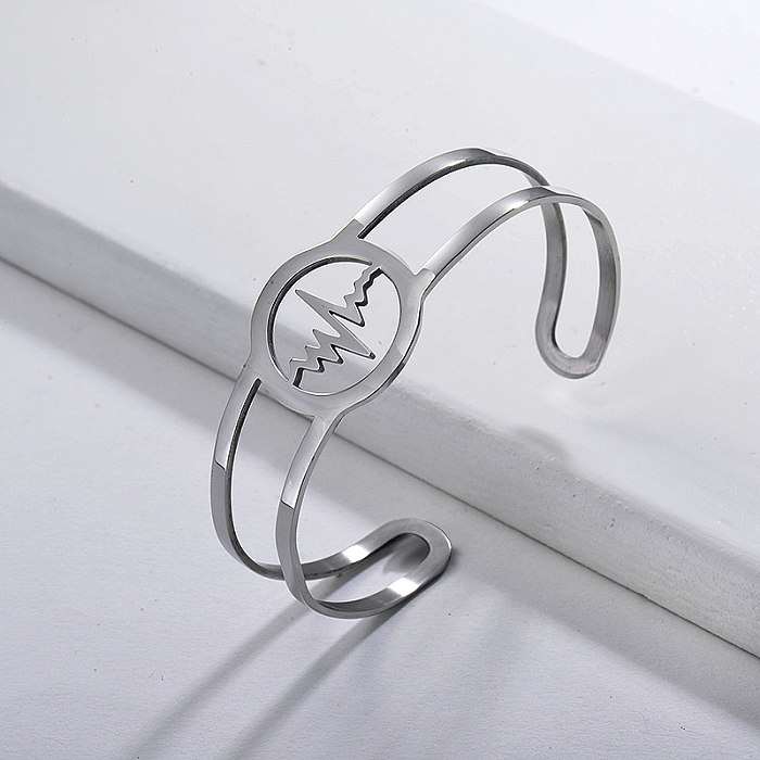 Pulsera de Acero Inoxidable para Mujer -SSBTG126-8198