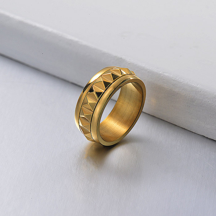 Neuer Design vergoldeter Ring