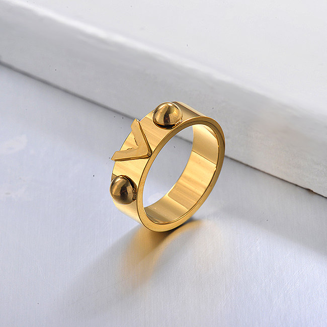 Gold Plated V Ring for Grils