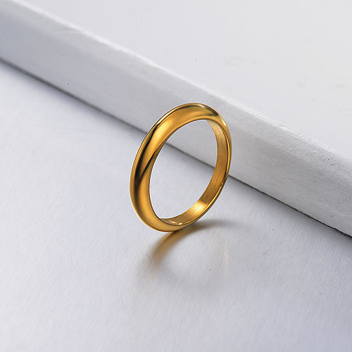 Simple Stainless Steel Ring
