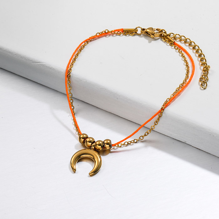 Stainless Steel Charm Bracelets -SSBTG142-32139