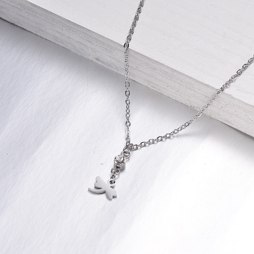 Stainless Steel Dainty Necklace -SSNEG142-32541