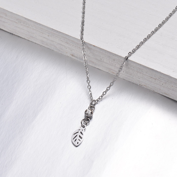 Stainless Steel Dainty Necklace -SSNEG142-32544