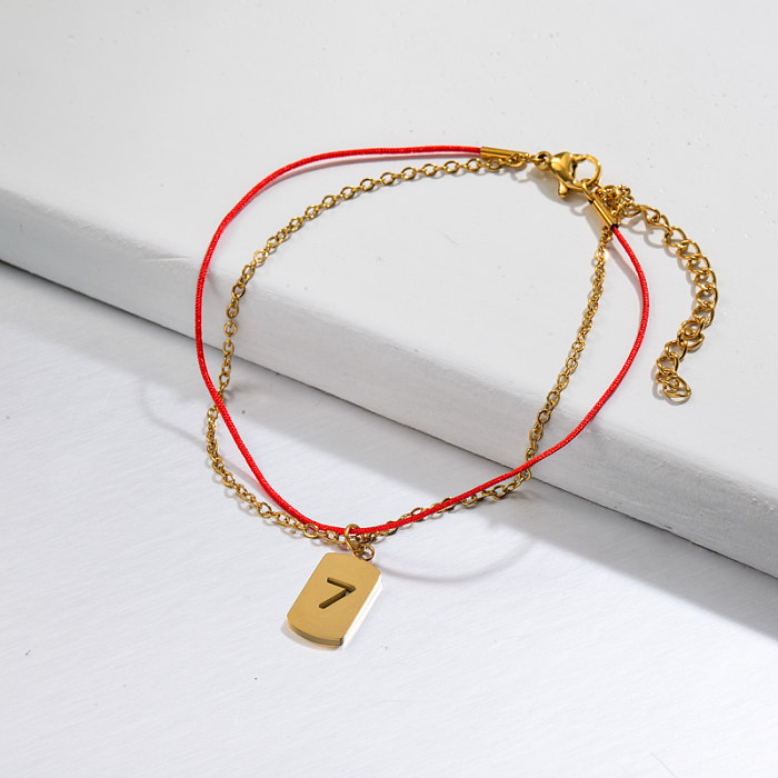 Stainless Steel Charm Bracelets -SSBTG142-32144