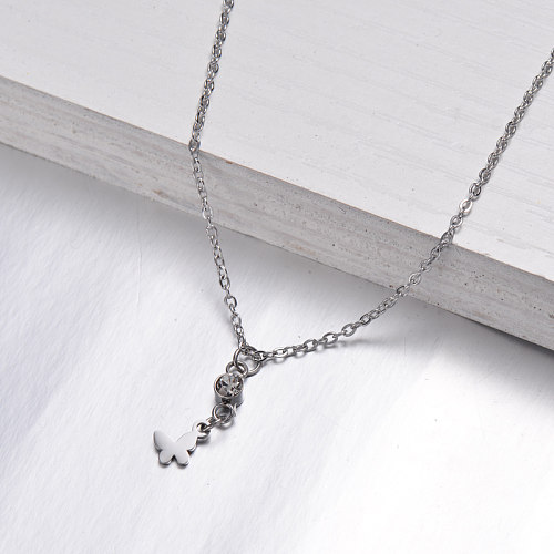Stainless Steel Dainty Necklace -SSNEG142-32545