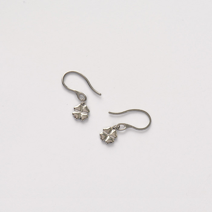 Joyas de acero inoxidable, aretes — SSEGG142-34486