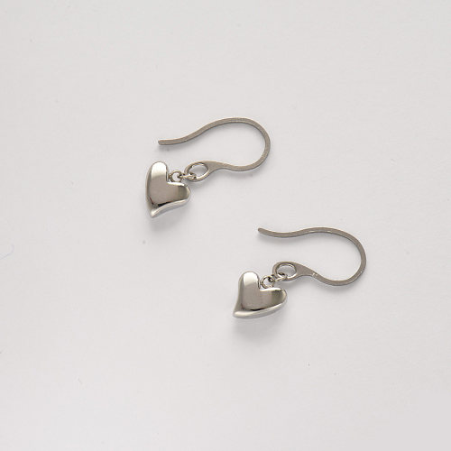 Bijoux en acier inoxydable, boucles d'oreilles—SSEGG142-34473