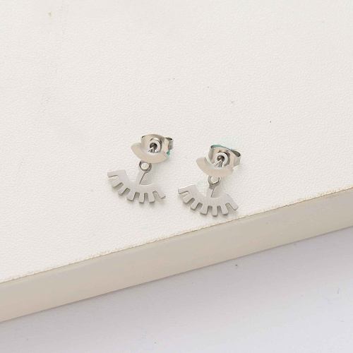 Boucle d'oreille mode en acier inoxydable-SSEGG142-34639