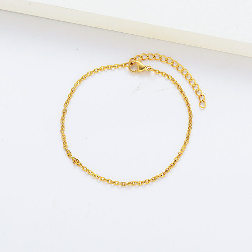 Luxury Designer Gold Steel Bracelet Gold Plated Jewellery Wholesale