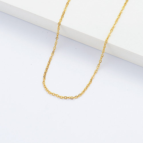 Atacado Colares de Ouro Cadeia de Ouro Design Feminino