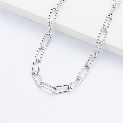 Personalized Silver Chain Wholesale Trending Necklaces 2021