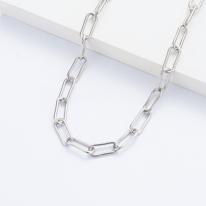 Personalisierte Silberkette Großhandel Trending Halsketten 2021