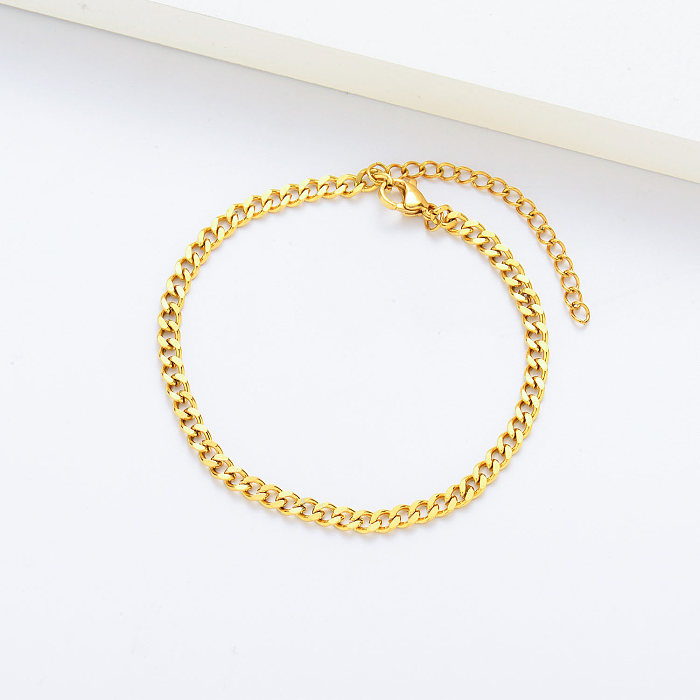 Bracelet d'amitié plaqué or en gros bon marché pour les femmes