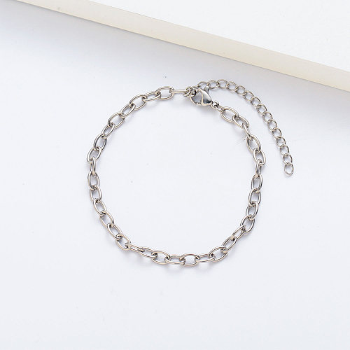 Wholesale Stainless Steel Silver Bracelet For Women