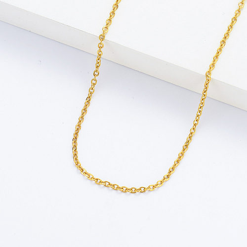 New Styles Thin Steel Chain Necklace For Women 2022