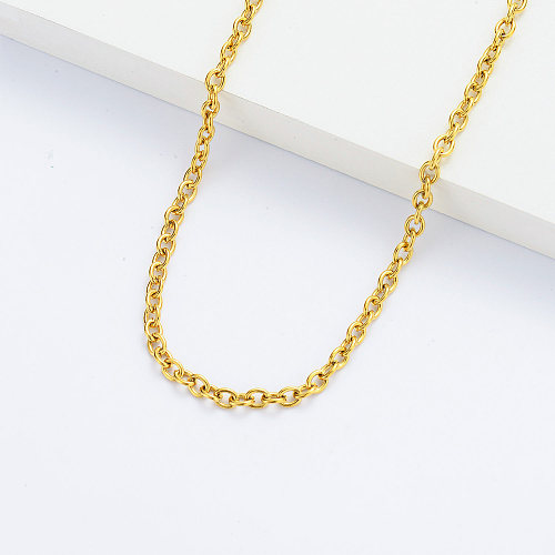 24k Gold Plated Necklace 14k Gold Filled Chain Wholesale