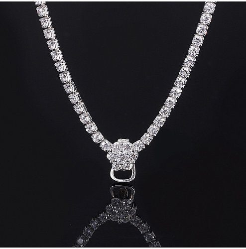 custom luxury diamond necklaces for women