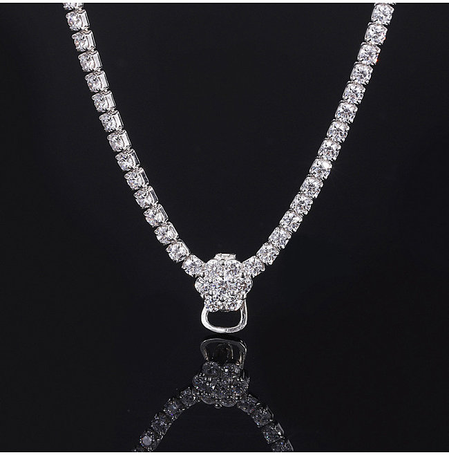 collares de diamantes de lujo personalizados para mujer