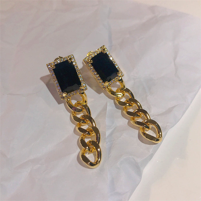 Antique Black stone earrings for Women