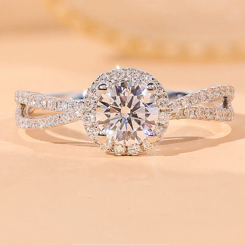 pretty pt950 diamond rings for women