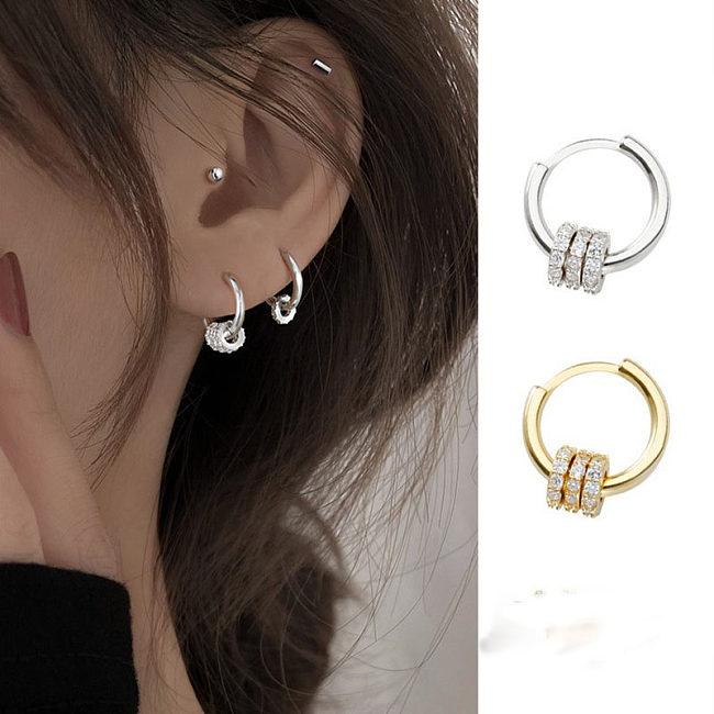 Mode-Diamant-Ohrringe für Frauen
