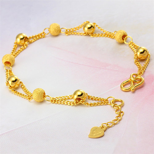 bracelets de mode en or personnalisés pour femmes
